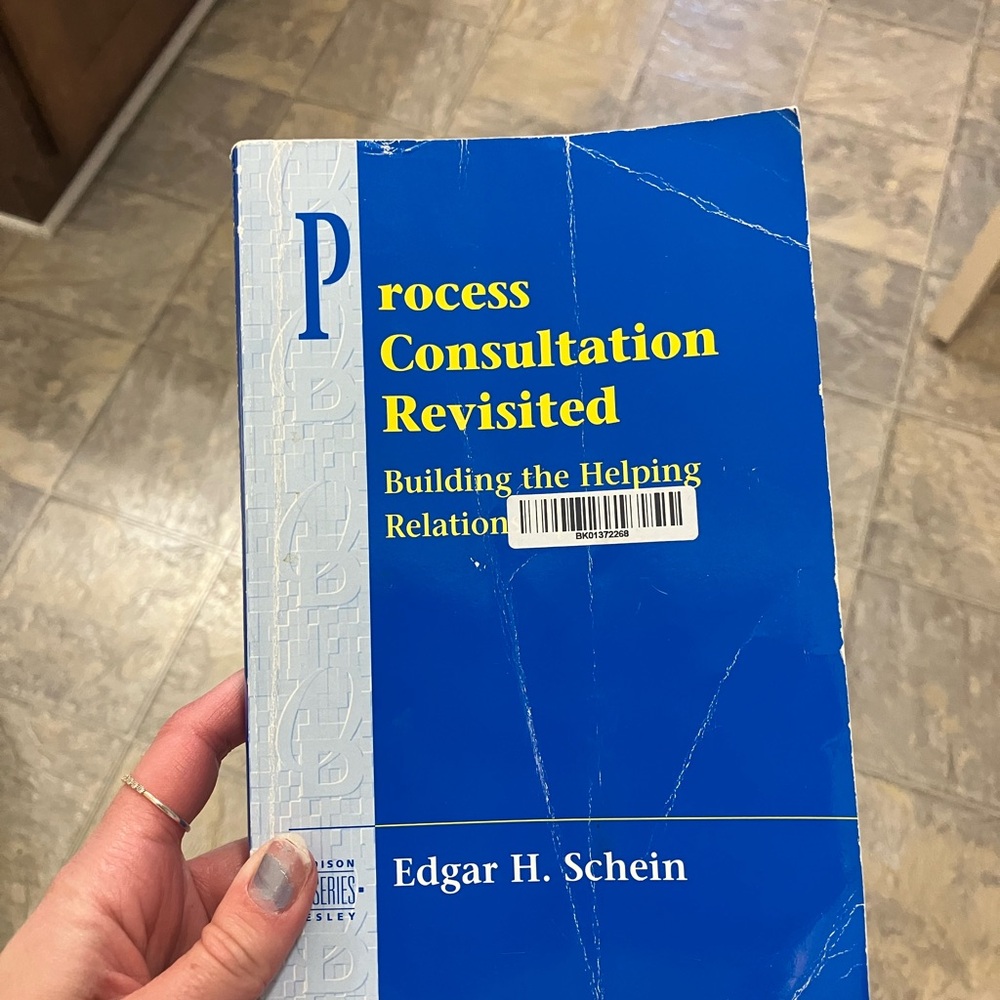 Process Consultation Revisited Book by Edgar H. Schein